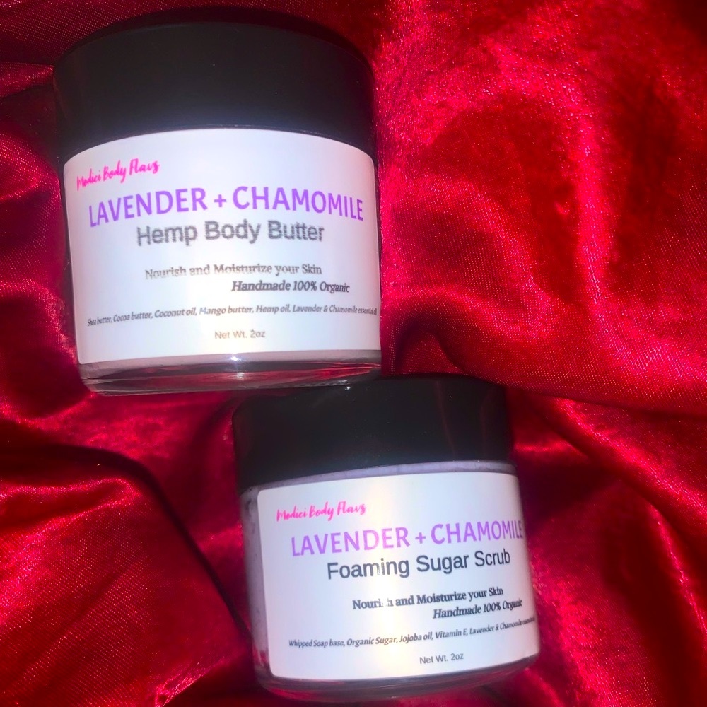 Lavender Chamomile BodyButter & SugarScrub